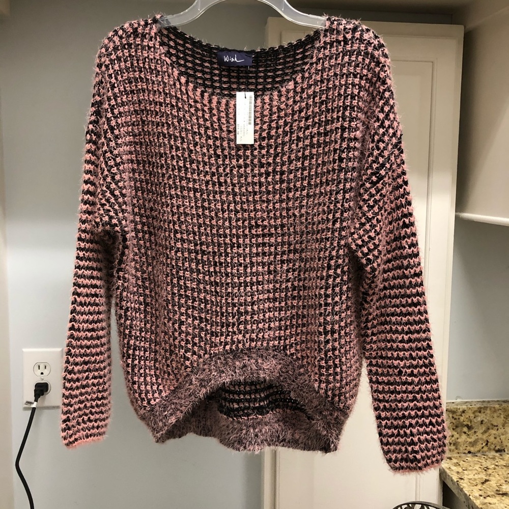 Wish fuzzy sweater